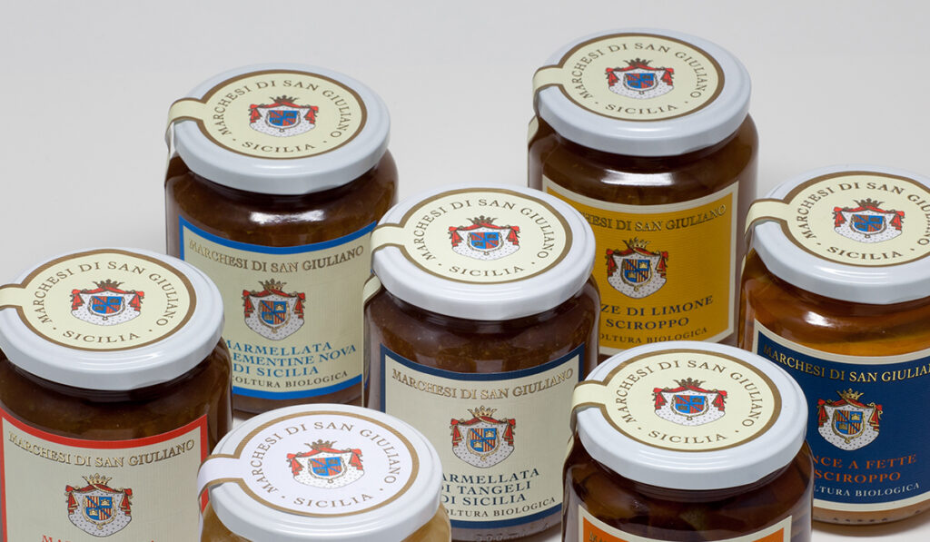 Marmellate e vasetti Marchesi di San Giuliano | Prodotti tipici siciliani Gloria Condorelli