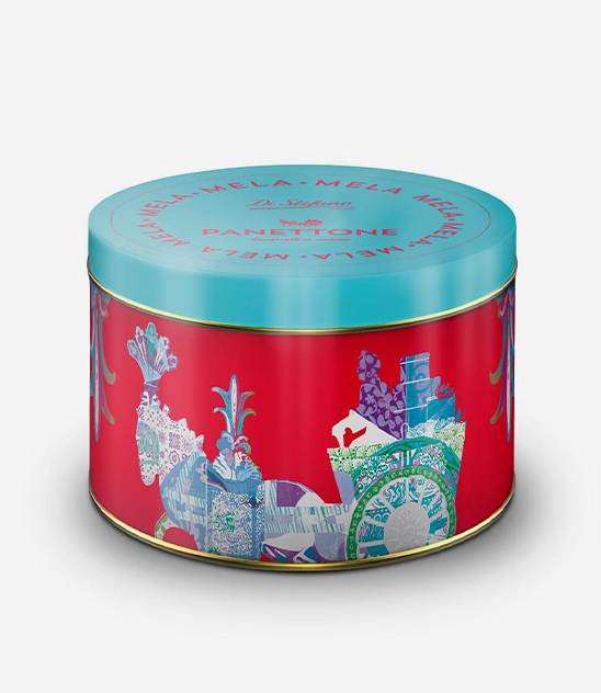 Panettone alla Mela in latta Di Stefano