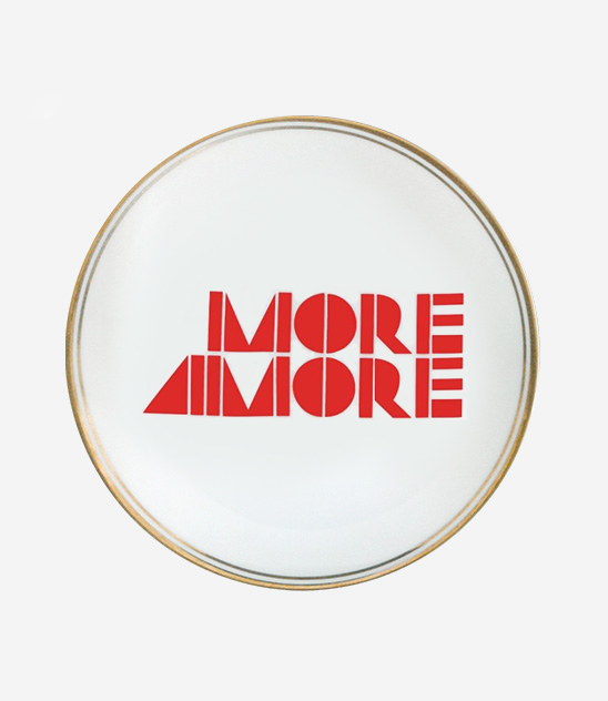 Piatto More Amore Bitossi Home