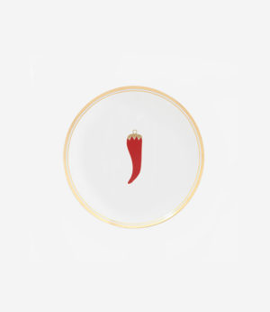 Piattino peperoncino Bitossi Home