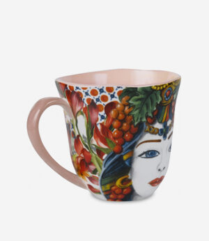 Tazza mug coral | Shop online idee regalo Gloria Condorelli