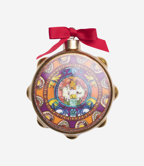 Decorazione albero con pupi siciliani Baci Milano | Eshop natale Gloria Condorelli