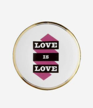 Piattino Bitossi Love is Love | Shop online Gloria Condorelli