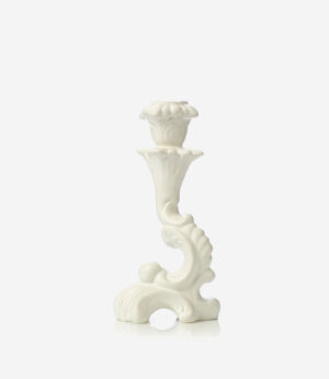 Candelabro foglia bianco Rebirth