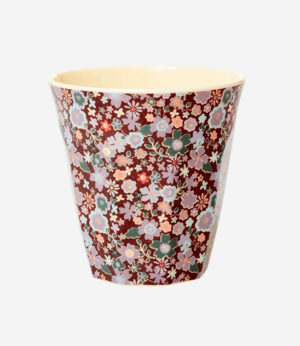 Bicchiere fall floral rice