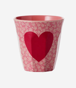 bicchiere heart rice
