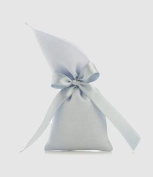 Calla in lino azzurro
