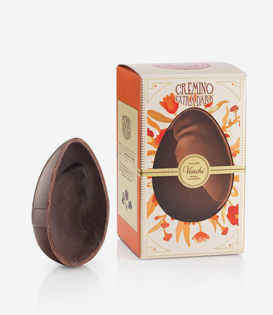 Uova di Cioccolato Cremino extra dark Venchi