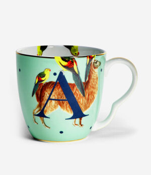 Tazza mug con iniziale A Yvonne Ellen