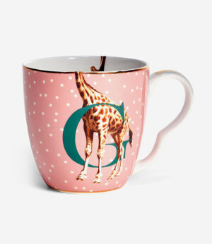 Tazza mug con iniziale G Yvonne Ellen