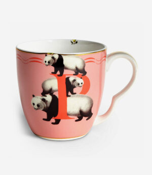 Tazza mug con iniziale P Yvonne Ellen