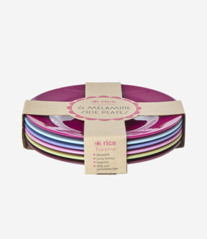 Piatti dolce melamina tinta unita Rice