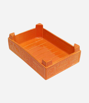Cassetta frutta arancio Ceramiche Virginia