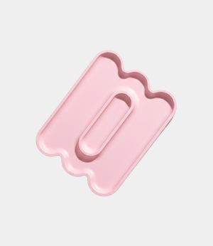 Portaoggetti svuotatasche rosa di Octaevo Gloria Condorelli