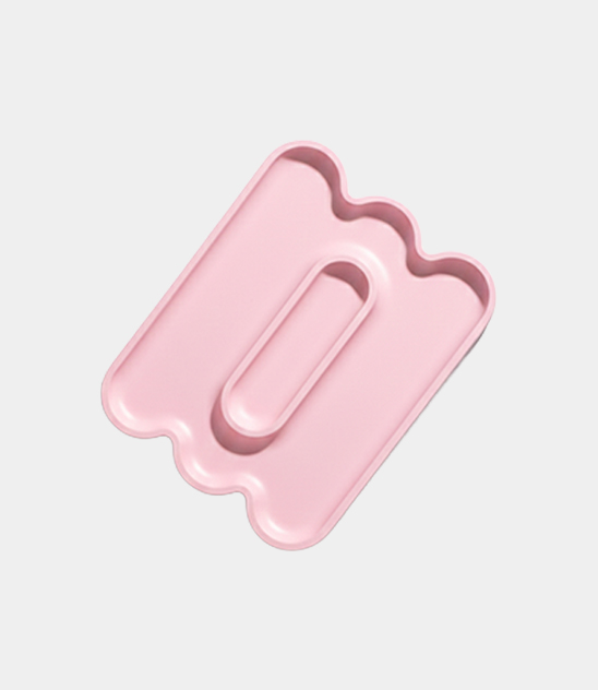 Portaoggetti svuotatasche rosa di Octaevo Gloria Condorelli