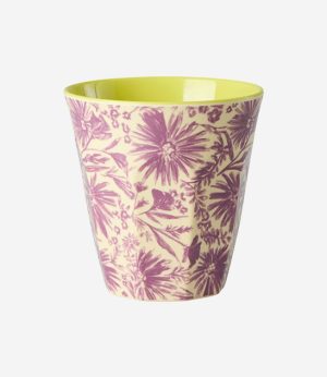 Bicchiere melamina Flower Press Rice Gloria Condorelli