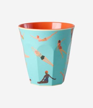 Bicchiere melamina Retro Swimster Rice Gloria Condorelli